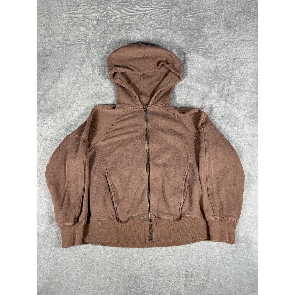 Abercrombie & Fitch Full Zip Hoodie Sweatshirt Soft A&F Collection Womens XS